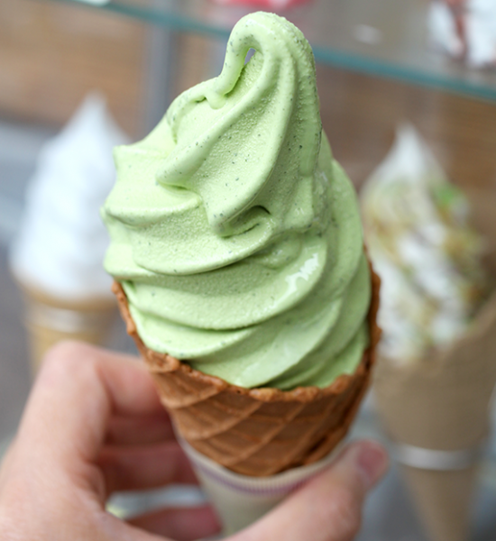 川根茶ソフトクリーム