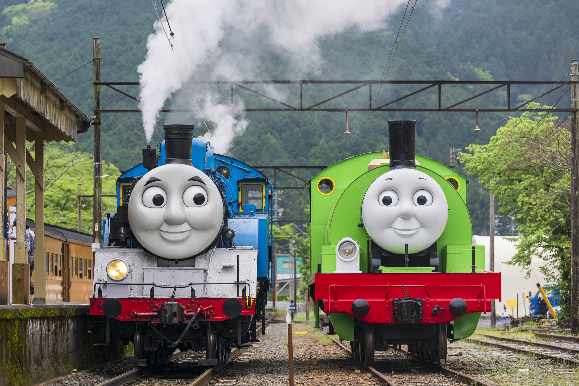 トーマスとパーシーの再会