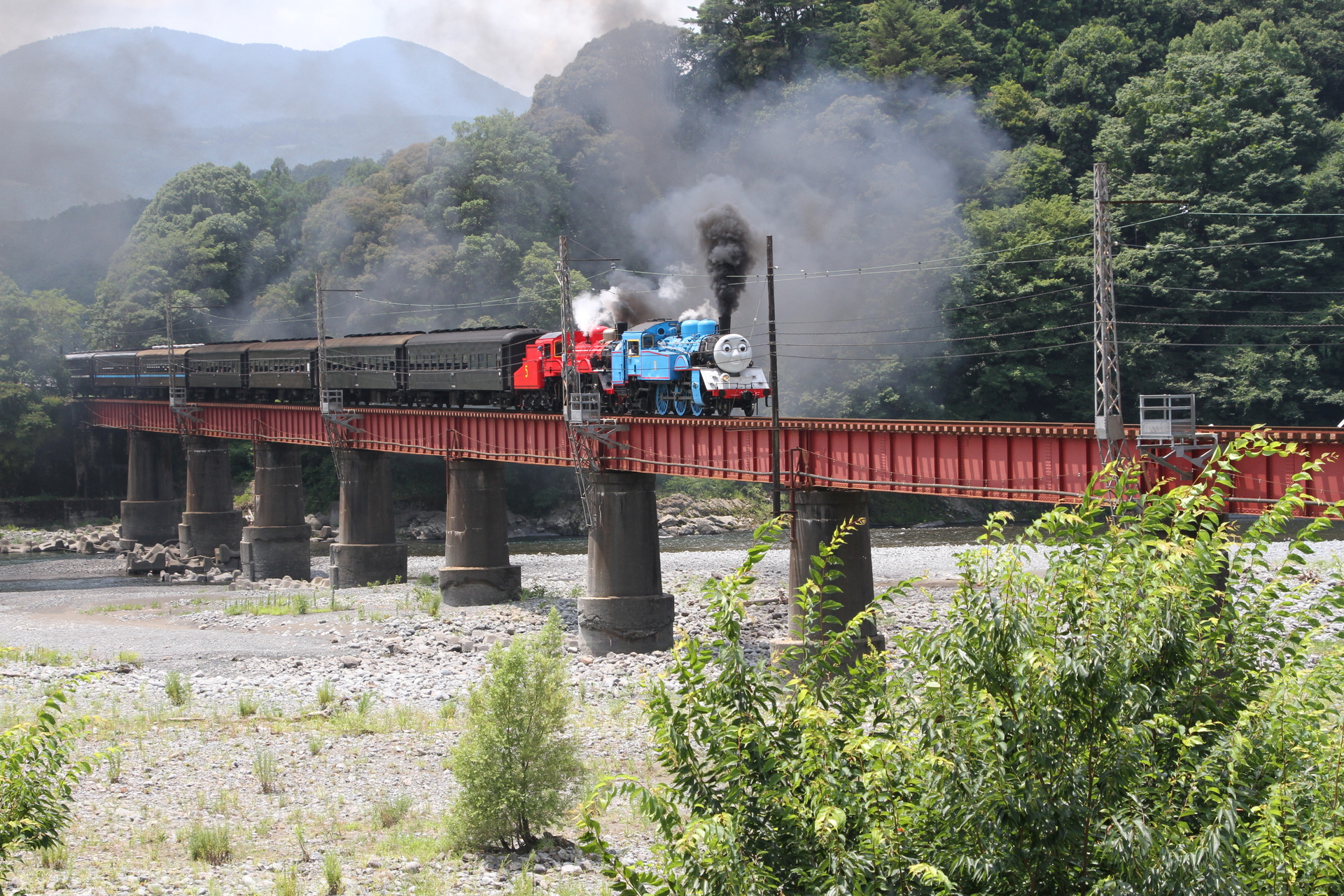 夏休みのお出かけプラン♪ ~トーマス号に会いに行こう編