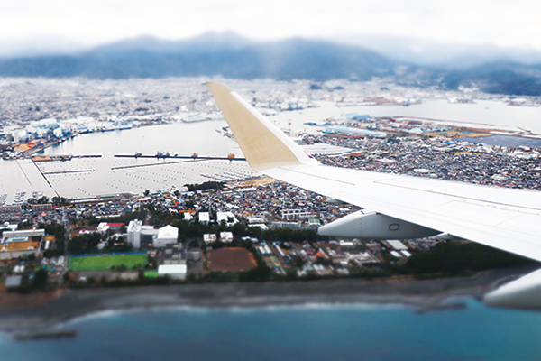 富士山遊覧フライト,景色,清水港,御前崎